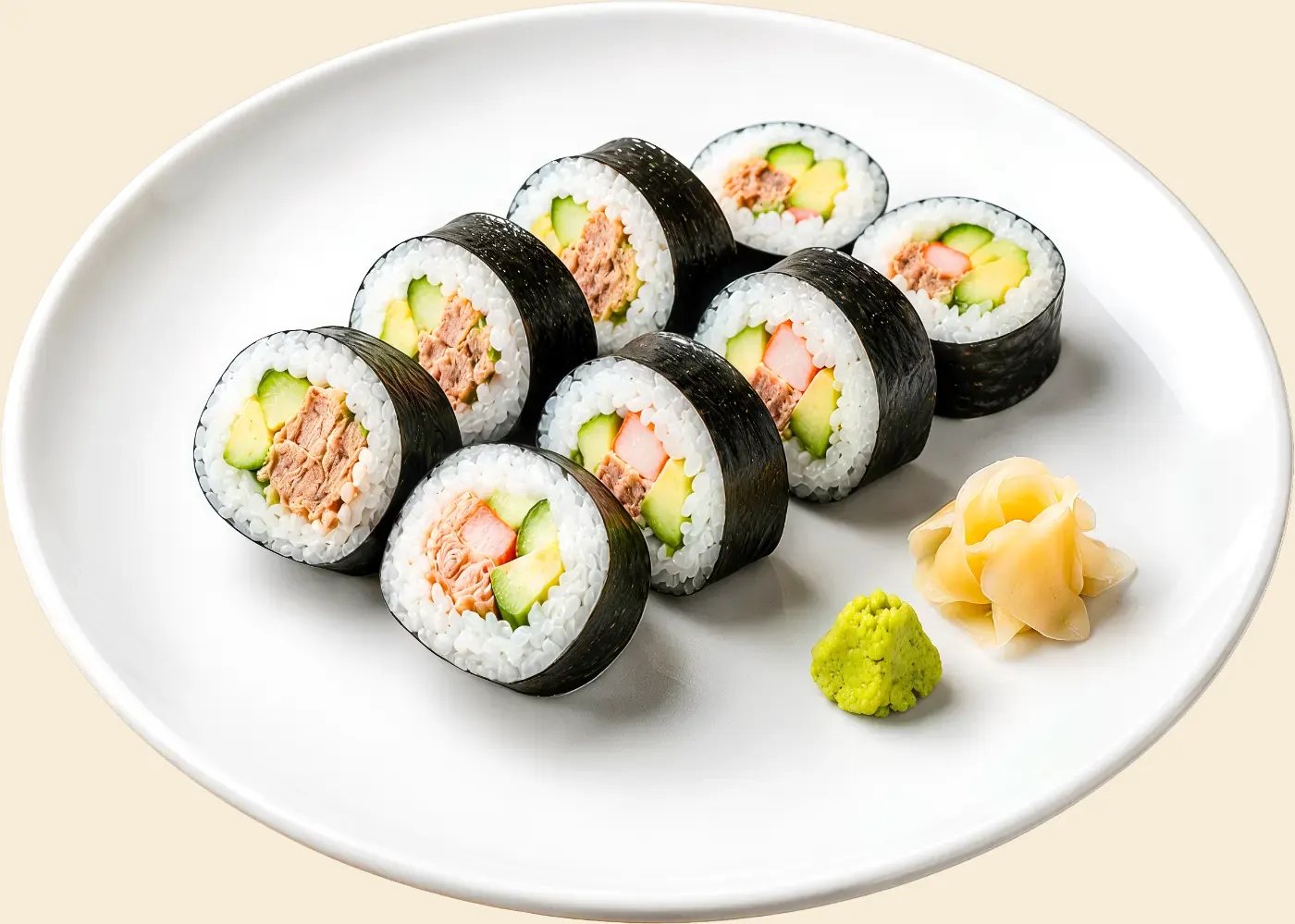 Sushi 8'li Roll Ton Balıklı